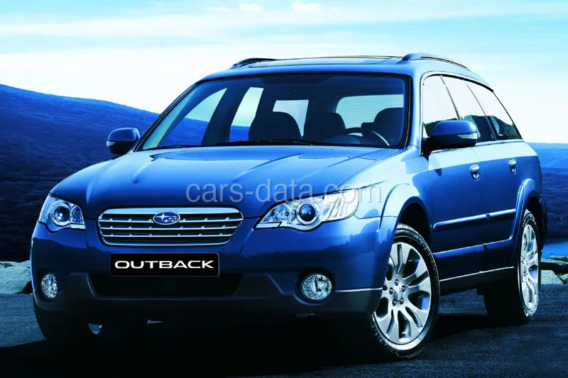 Subaru Outback 2.0D Exclusive Edition 2008 front view