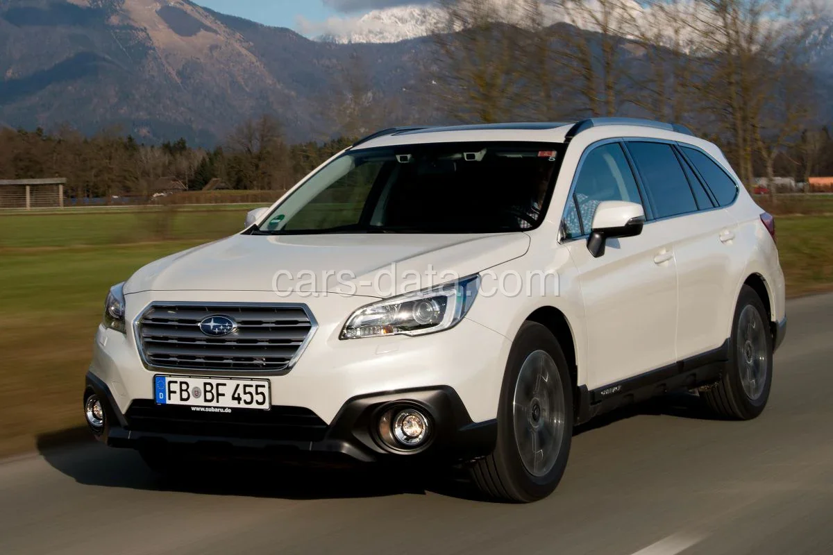 Subaru Outback 2.5i Comfort 2015 front view