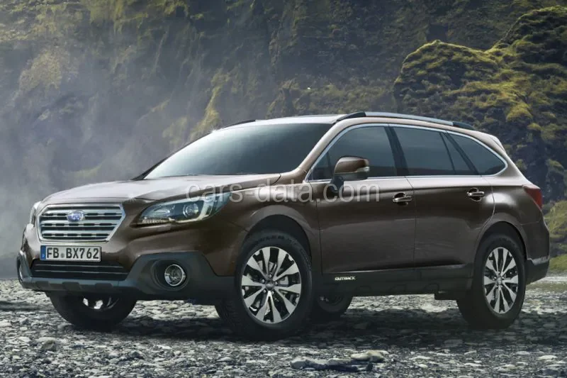 Subaru Outback 2.5i Comfort 2017 front view