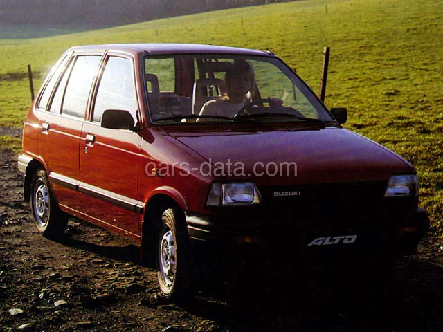 Suzuki Alto GL 1988 front view
