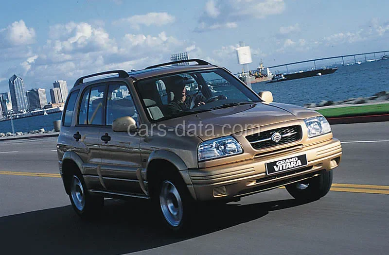 Suzuki Grand Vitara 2.5 V6 1998 front view