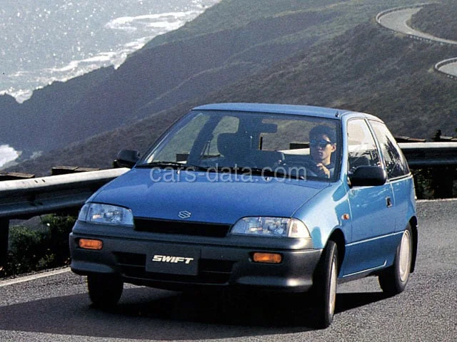 Suzuki Swift 1.0 1991 front view