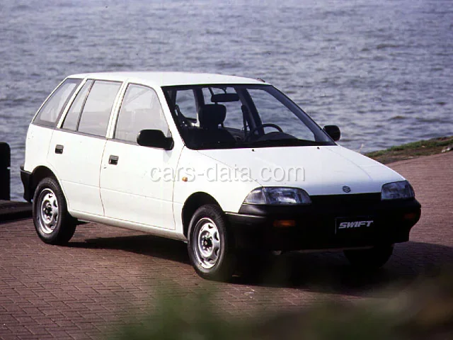 Suzuki Swift 1.3 GL 1991 front view