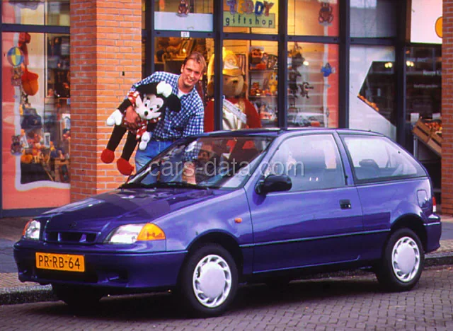 Suzuki Swift 1.0 GL 1996 front view