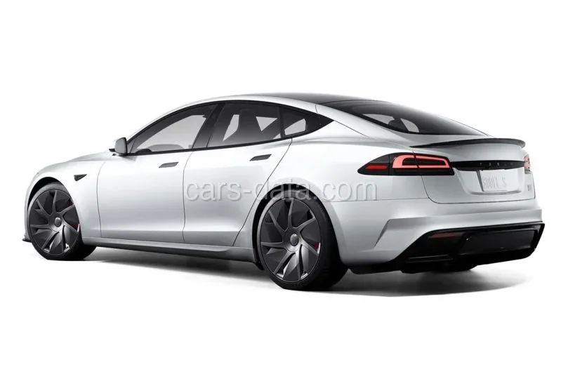 Tesla Model S AWD 2025 front view