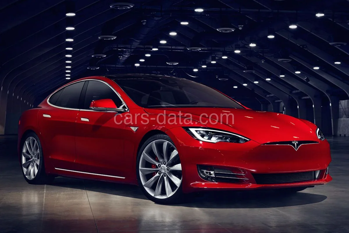 Tesla Model S Performance 2019 front view