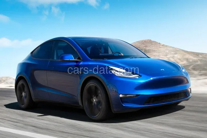 Tesla Model Y Performance AWD 2021 front view