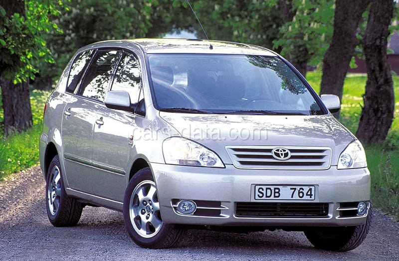 Toyota Avensis Verso 2.0 D4-D Linea Sol 2001 front view