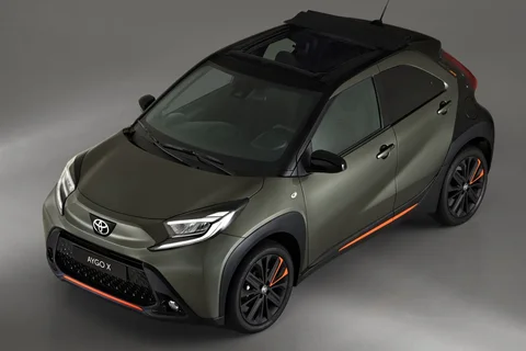 Toyota Aygo 2022 front view