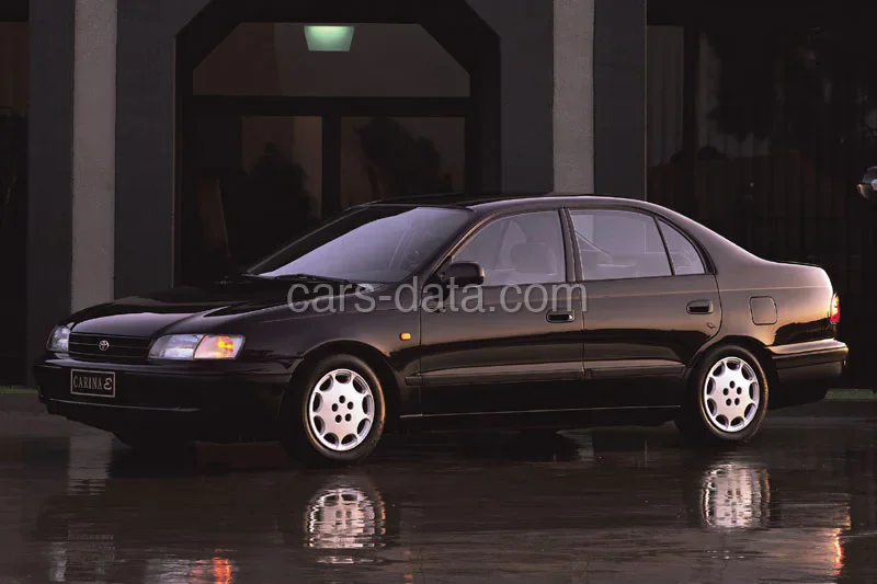 Toyota Carina E 1.6i 1992 front view