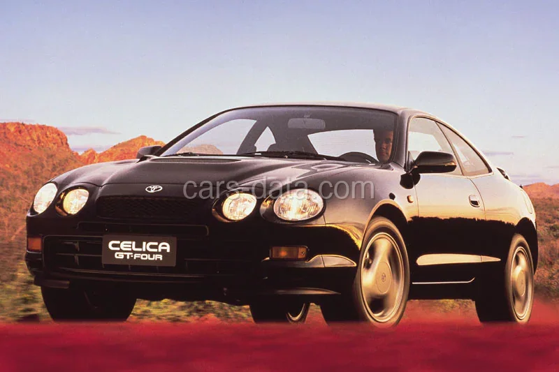 Toyota Celica 2.0i GT Turbo 4WD 1995 front view