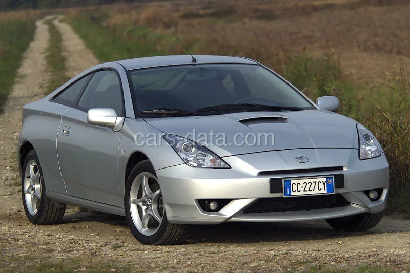 Toyota Celica 1.8 VVT-i 2002 front view