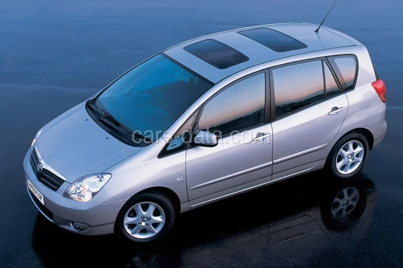 Toyota Corolla Verso 2.0 D4-D 90 Linea Sol 2002 front view