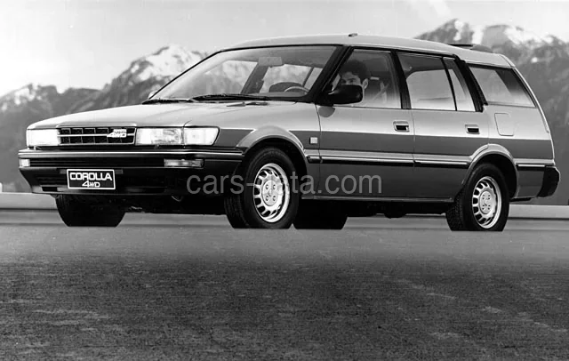 Toyota Corolla 1988 — Exteriér 1