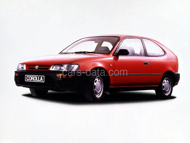 Toyota Corolla 1.3i 1995 front view