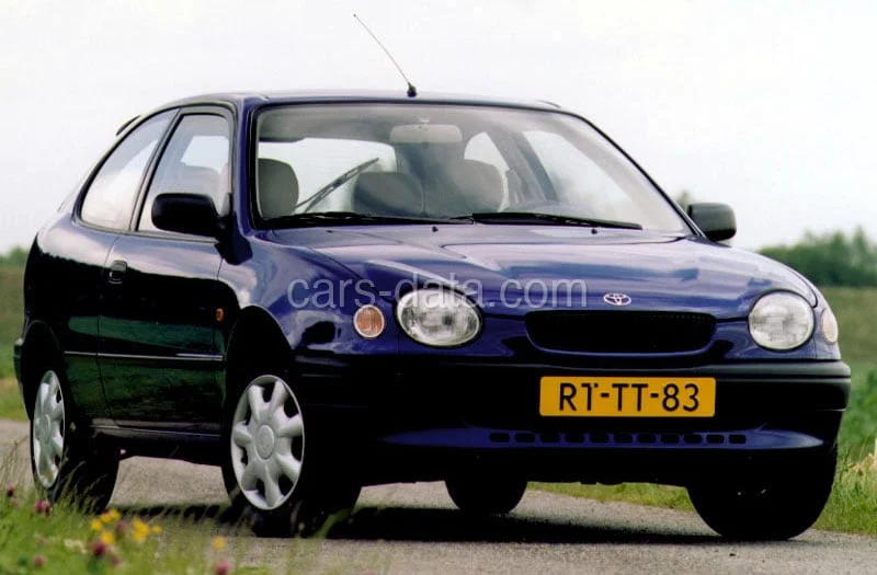 Toyota Corolla 1.3 1997 front view
