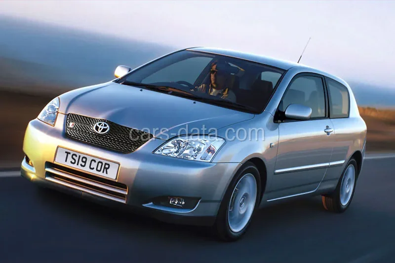Toyota Corolla 2.0 D4-D 90 Linea Sol 2002 front view