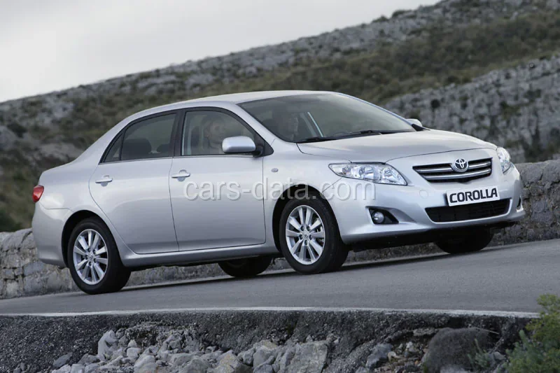 Toyota Corolla 2.0 D-4D-F Sol 2007 front view