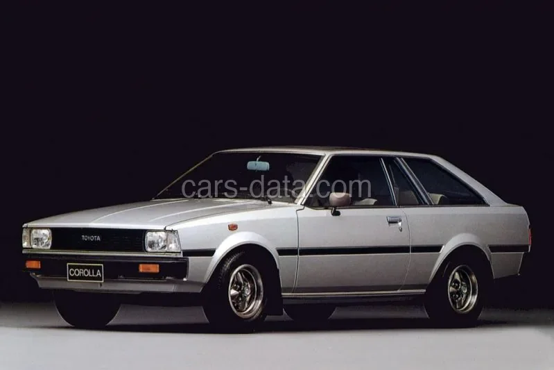 Toyota Corolla Liftback 1600 SE 1980 front view