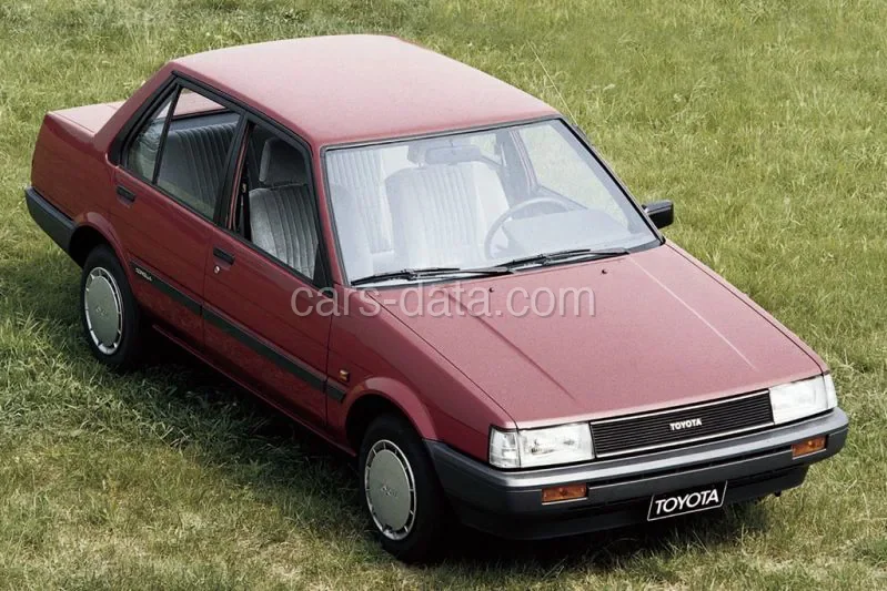 Toyota Corolla 1.3 1983 front view