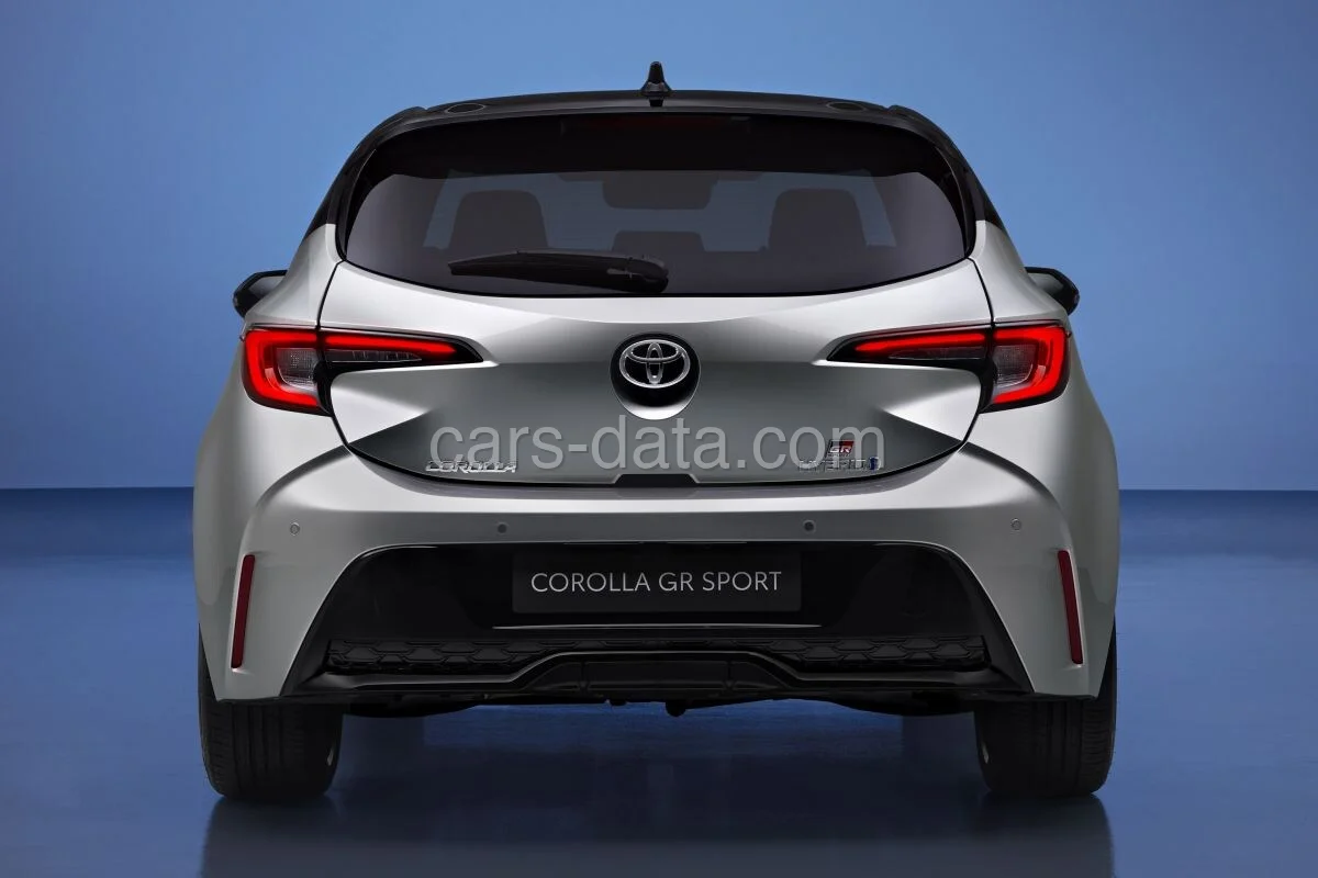 Traseira do Toyota Corolla