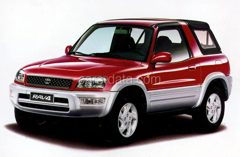 Toyota Funcruiser Softtop 2.0i 1998 front view