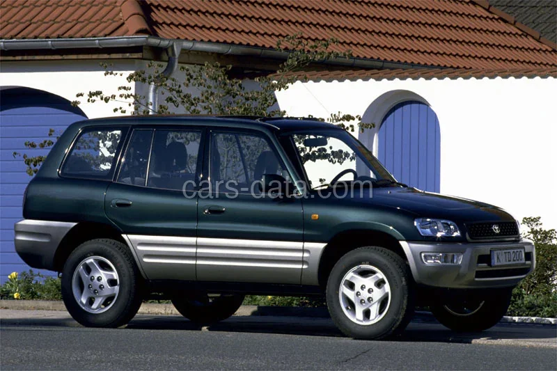 Toyota Funcruiser Wagon 2.0i 1998 front view