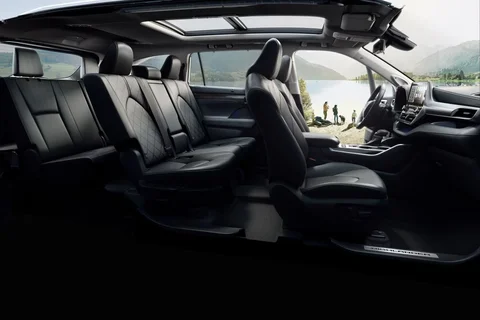 Toyota Highlander 2.5 Hybrid AWD Premium 2021 view 10