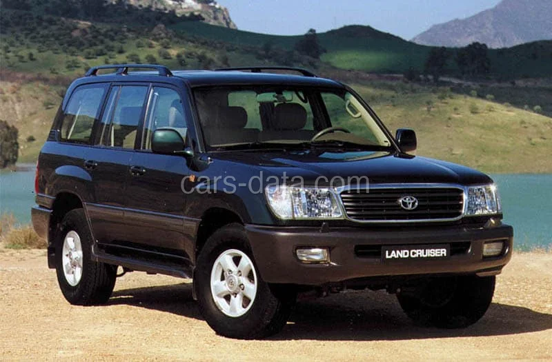Toyota Land Cruiser 100 4.7 V8 Executive 1998 front view