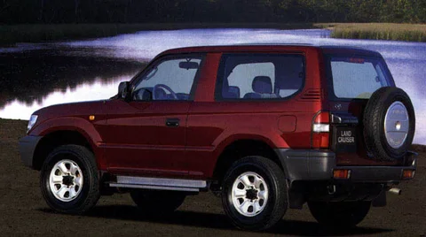 Toyota Land Cruiser 90 1996 front view