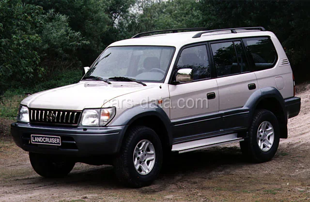 Toyota Land Cruiser 90 Wagon 3.0 TD 1996 front view