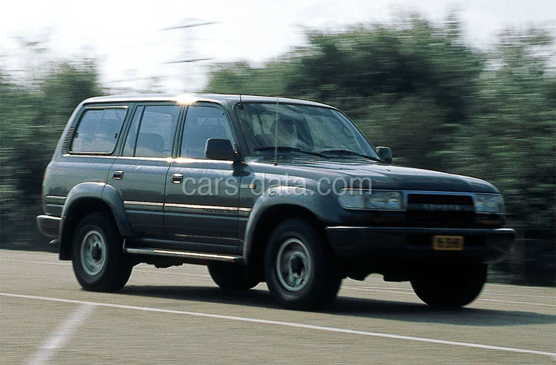 Toyota Land Cruiser Customwagon 4.2 VX TD Exe 1995 front view