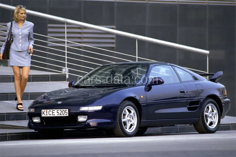 Toyota MR2 2.0 GT-i 1990 front view
