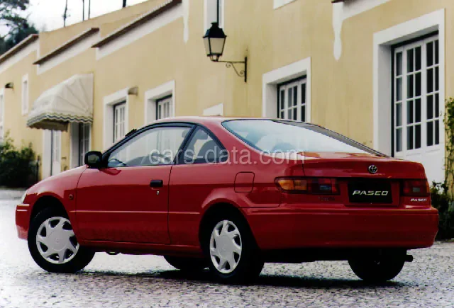 Toyota Paseo 1.5i 1996 front view