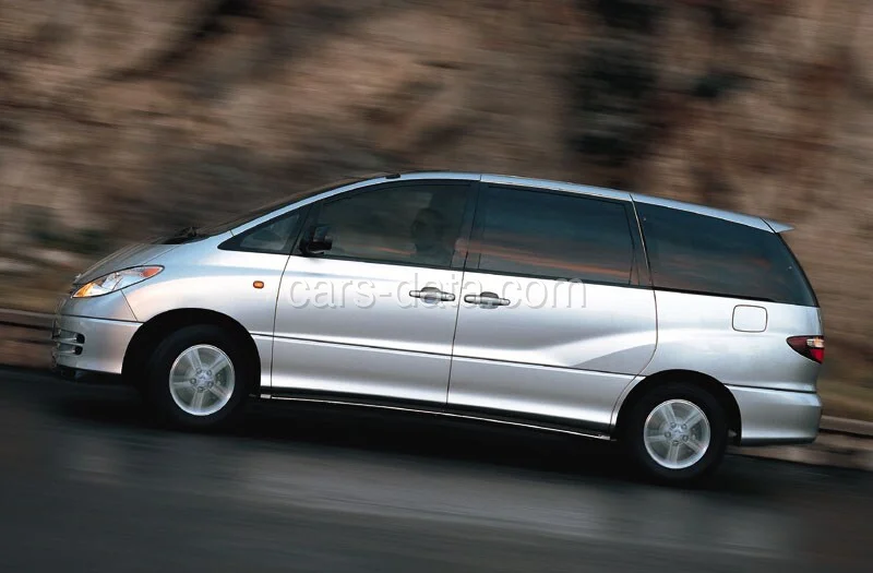Toyota Previa 2.0 D4-D Linea Sol 2001 front view