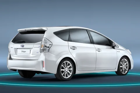 Toyota Prius+ Prius Wagon 1.8 HSD Dynamic Business 2012 view 2