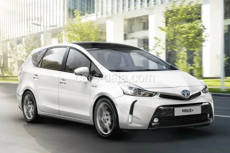 Toyota Prius+ 1.8 Hybrid Active 2018 front view