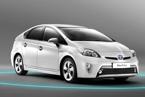 Toyota Prius 1.8 HSD Dynamic Business 2011 view 11
