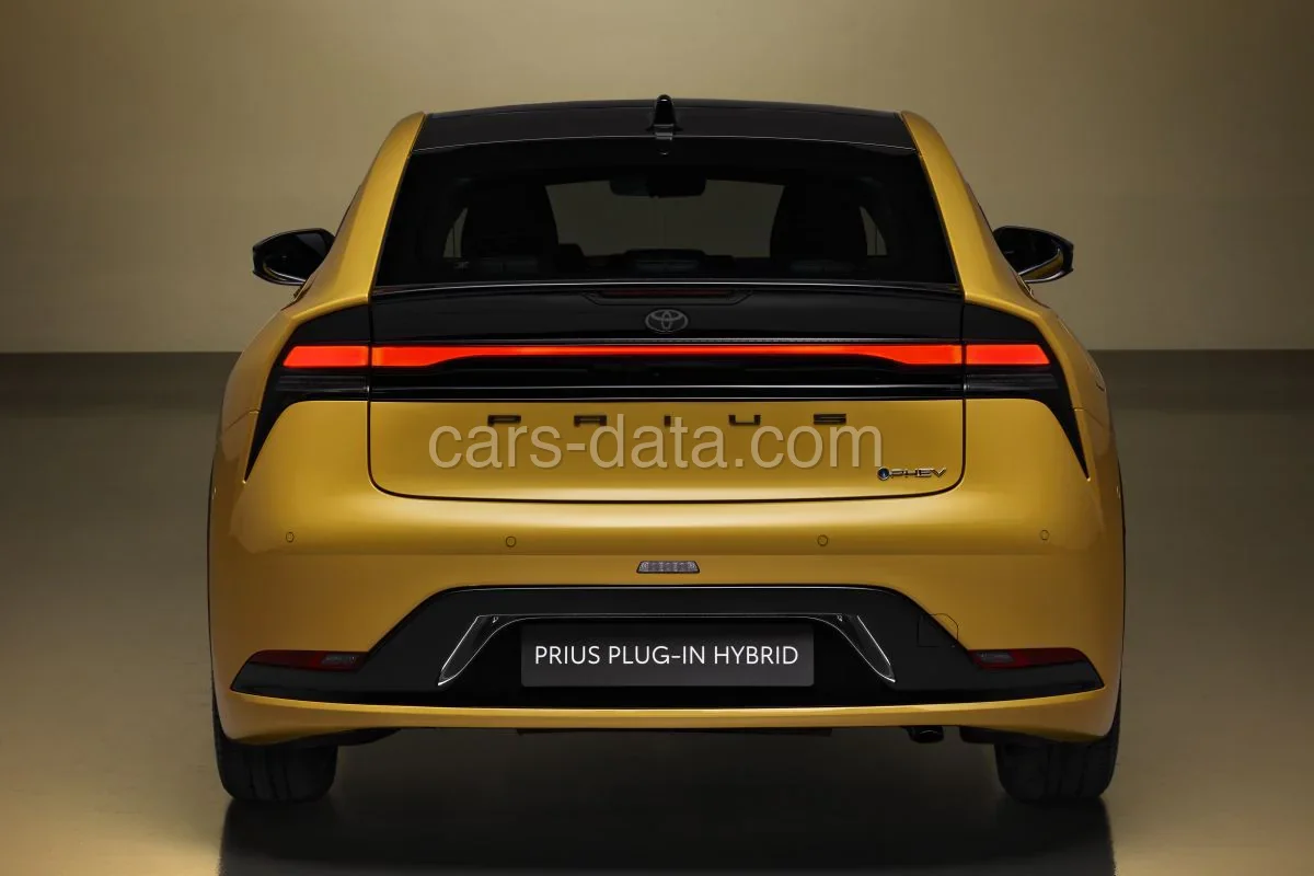 Traseira do Toyota Prius