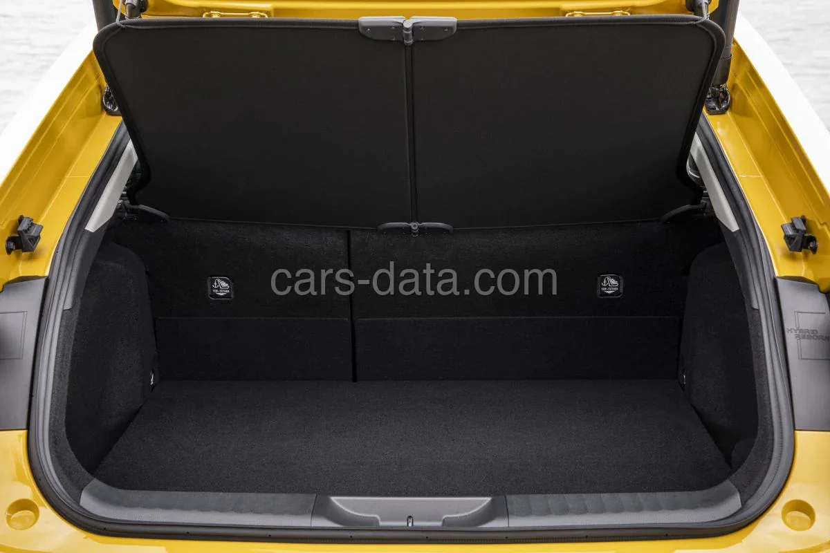 Porta-malas do Toyota Prius