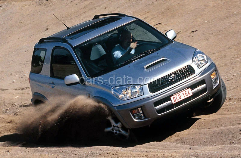 Toyota RAV4 2.0 D4-D Linea Sol 4WD 2001 front view