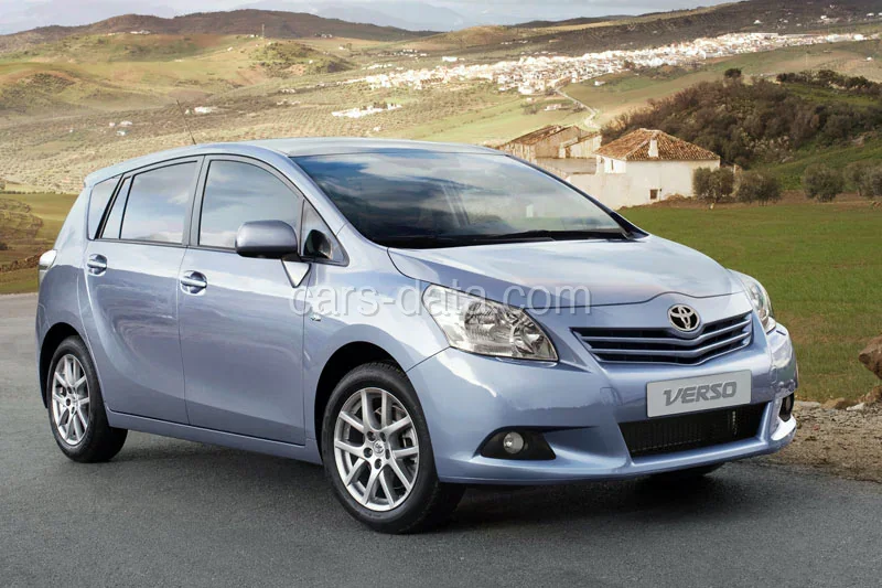 Toyota Verso 2.0 D-4D-F Dynamic 2009 front view