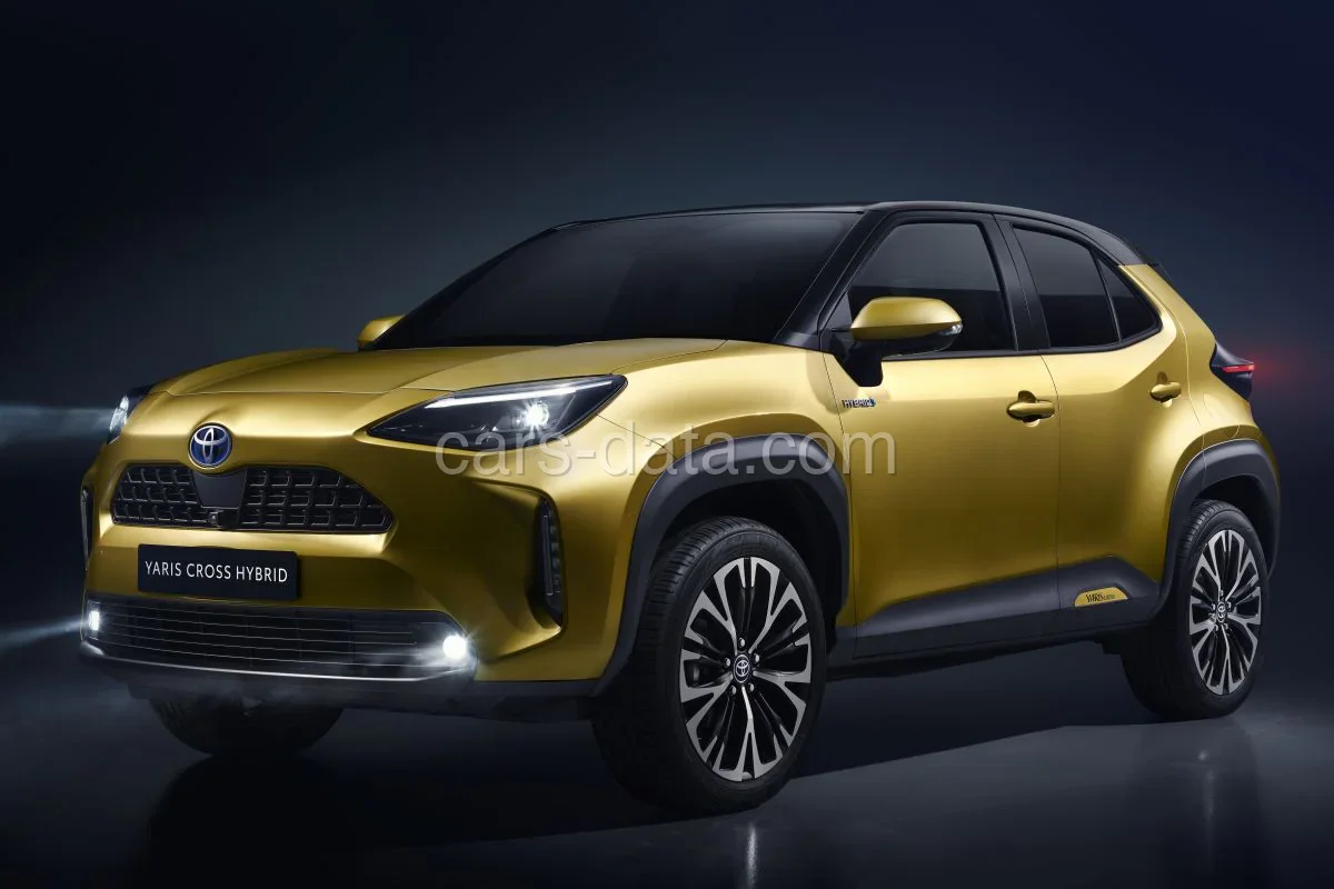 Toyota Yaris Cross 1.5 Hybrid Explore 2022 front view