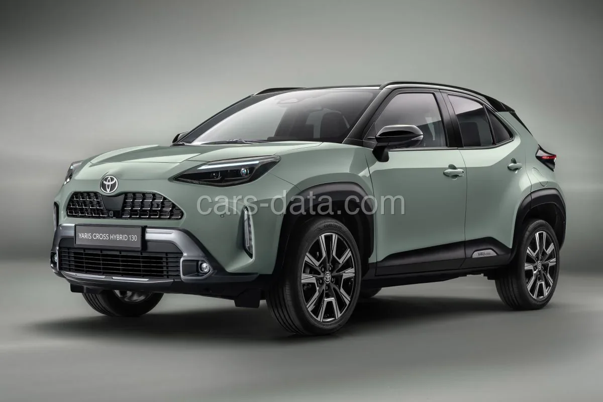 Toyota Yaris Cross 1.5 Hybrid 130 Dynamic 2024 front view