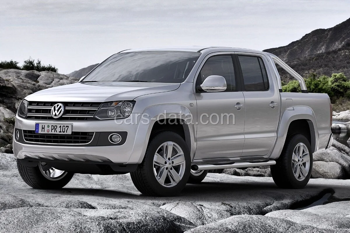 Volkswagen Amarok 2.0 TDI 180hp 4Motion Easyline 2012 front view