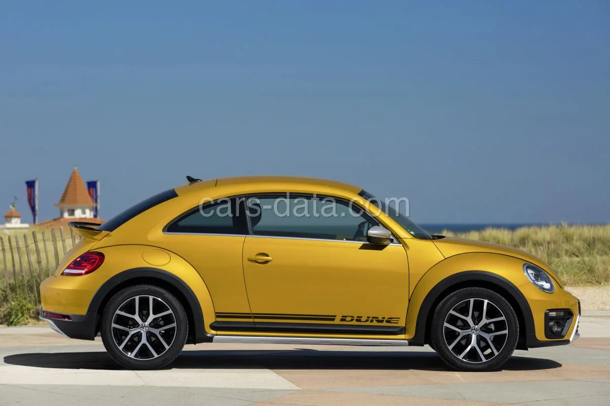 Volkswagen Beetle Coupé 1.2 TSI Dune 2016 front view