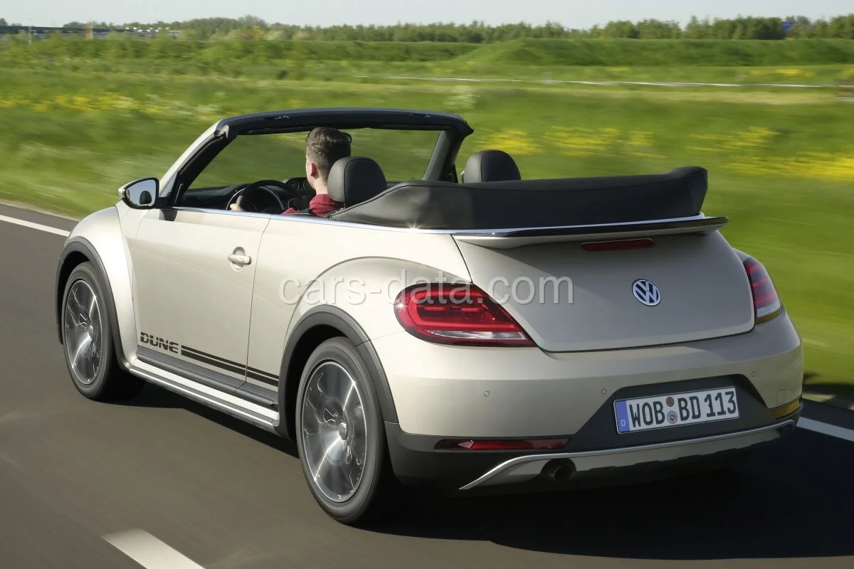 Volkswagen Beetle Cabrio 1.2 TSI Dune 2016 front view