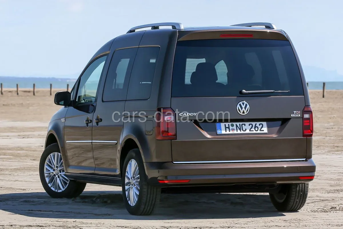 Volkswagen Caddy Combi 1.2 TSI Trendline 2015 front view
