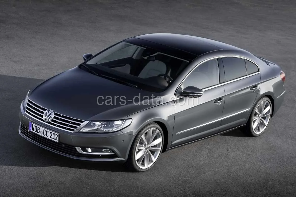 Volkswagen CC 2.0 TSI 2012 front view