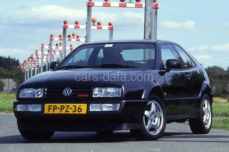 Volkswagen Corrado VR6 1991 front view